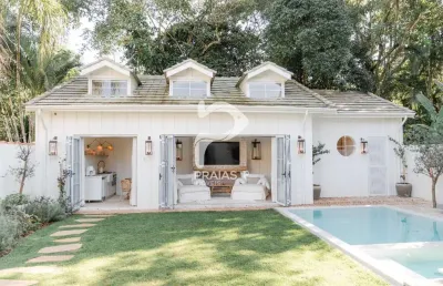 Casa com 4 quartos à venda na alameda caiaue, --, riviera, bertioga por r$ 12.600.000