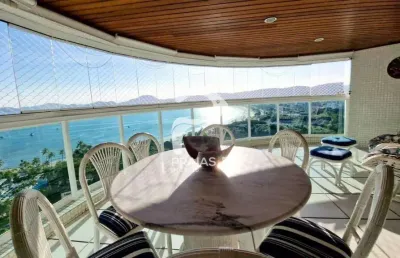 Apartamento com 4 quartos à venda na caminho das tartarugas, --, enseada, guarujá por r$ 2.600.000