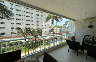 Apartamento com 3 quartos à venda na avenida general rondon, --, jardim astúrias, guarujá por r$ 1.200.000