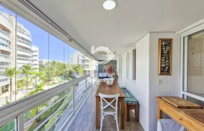 Apartamento com 3 quartos à venda na alameda do remo, --, riviera, bertioga por r$ 2.750.000