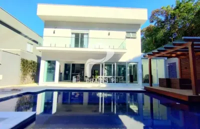 Casa em condomínio fechado com 5 quartos à venda na passeio tipuana, --, riviera, bertioga por r$ 7.000.000