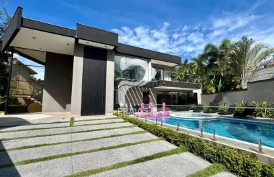 Casa em condomínio fechado com 7 quartos à venda na alameda agogo, --, riviera, bertioga por r$ 15.000.000