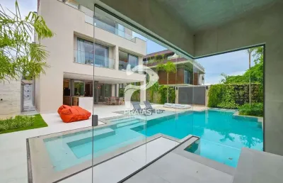 Casa em condomínio fechado com 6 quartos à venda na alameda tortuda, --, riviera, bertioga por r$ 18.000.000