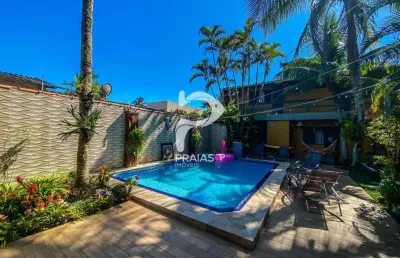 Casa com 9 quartos à venda na das marimbas, --, balneário praia do pernambuco, guarujá por r$ 1.600.000