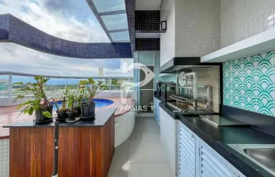 Cobertura com 4 quartos à venda na passeio dos galeões, --, riviera, bertioga por r$ 12.000.000