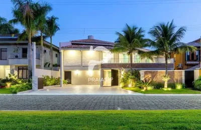 Casa em condomínio fechado com 7 quartos à venda na trinta e oito (rua 38), --, jardim acapulco, guarujá por r$ 3.900.000