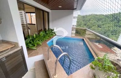 Apartamento com 3 quartos à venda na rua piracicaba, --, pitangueiras, guarujá por r$ 1.200.000