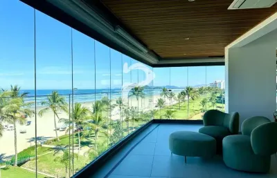 Apartamento com 5 quartos à venda na largo do maracai, --, riviera, bertioga por r$ 17.500.000