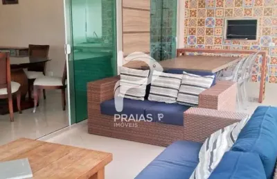 Apartamento com 3 quartos à venda na avenida veraneio, --, enseada, guarujá por r$ 880.000