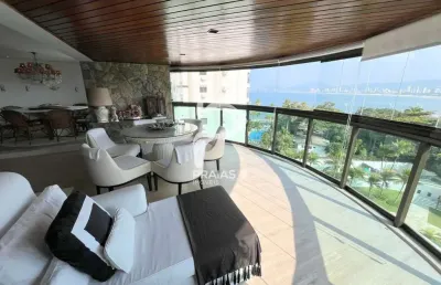 Apartamento com 4 quartos à venda na caminho das tartarugas, --, enseada, guarujá por r$ 3.800.000