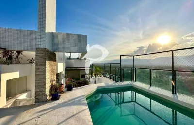 Cobertura com 4 quartos à venda na alameda das conchas, --, riviera, bertioga por r$ 3.500.000