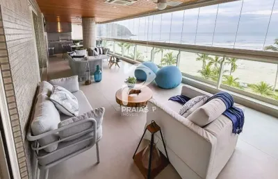 Apartamento com 4 quartos à venda na largo do maracaí, --, riviera, bertioga por r$ 12.900.000