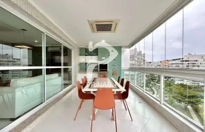 Apartamento com 3 quartos à venda na passeio do pontal, --, riviera, bertioga por r$ 4.200.000