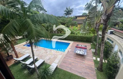 Casa em condomínio fechado com 4 quartos à venda na 06, --, balneário praia do pernambuco, guarujá por r$ 2.900.000