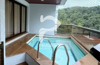 Apartamento com 4 quartos à venda na rua piracicaba, --, pitangueiras, guarujá por r$ 1.100.000