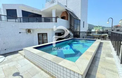 Cobertura com 3 quartos à venda na rua são paulo, --, enseada, guarujá por r$ 1.500.000
