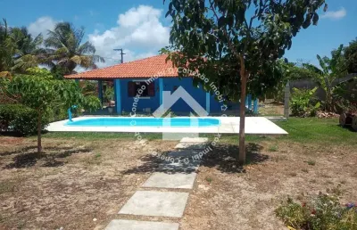 Chácara de 1288m² com piscina em areia branca, mosqueiro