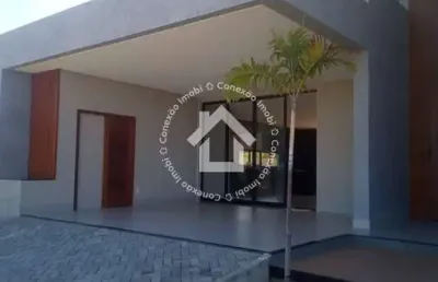 Casa em frente ao lago no alphaville sergipe na barra dos coqueiros com 4 suítes