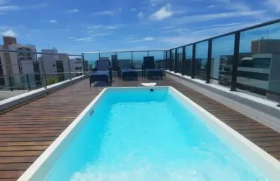 Loft com 1 quarto à venda na clóvis de holanda calado, 138, intermares, cabedelo por r$ 330.000