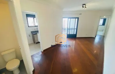 Apartamento 58m², 2 quartos (2 suítes americanas), varanda, lavabo, sala, cozinha, serviços, 1 vaga, para locação na vila mariana