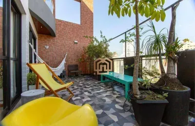 Cobertura á venda 125m², 2 quarto, sendo 2 suítes, vila mariana-são paulo