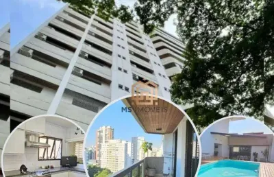 Cobertura 446,91m² 5 suítes à venda- campo belo - são paulo/sp