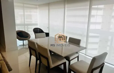 Lindo apto para locação com 155m ² e 3 vagas com lazer no paraíso!!!