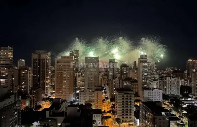 Apartamento com 3 suítes, boqueirão, santos. novo, com lazer.