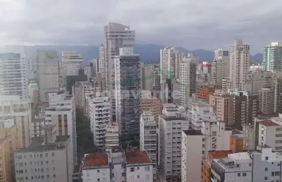 Sala comercial santos/boqueirão- linda em andar alto no mercure