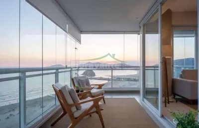 Apartamento com a melhor vista da cidade, pompéia, santos.