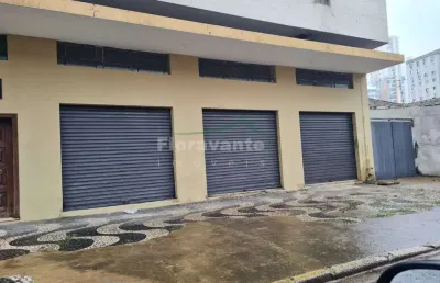 Loja na ponta da praia, mezanino, 2 vagas. locação  pacote.