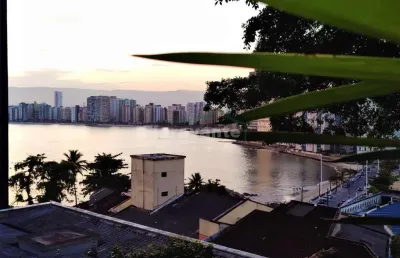 Casa com 6 quartos, ilha porchat, são vicente. vista para o mar