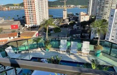 Cobertura com 4 quartos, ponta da praia, santos - r$ 3.2mi