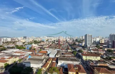Apartamento com 1 quarto à venda na Rua Comendador Martins, Vila Mathias, Santos