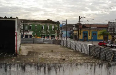Terreno comercial à venda na Avenida Conselheiro Nébias, Paquetá, Santos