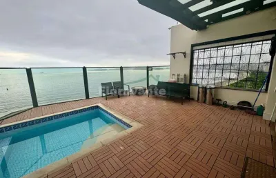 Cobertura com 3 quartos, aparecida, santos - r$ 12 mi, cod: 8287
