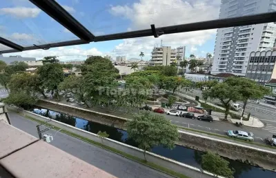 Sala comercial à venda na Avenida Senador Pinheiro Machado, Marapé, Santos