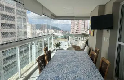 Apartamento com 4 quartos para alugar na Rua Carolino Rodrigues, Boqueirão, Santos