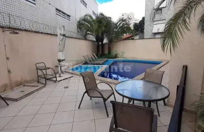 Ponta da praia, casa de vila, 4 dorm, 2 suite, 3 vagas, piscina