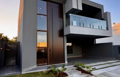 Linda casa de luxo para venda  em condomínio no sim