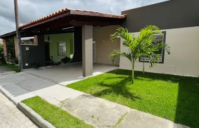 Excelente casa 3/4 para locação em condomínio no sim