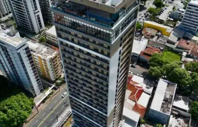 Studio à venda, 2 quartos, 1 vaga, boa vista - recife/pe