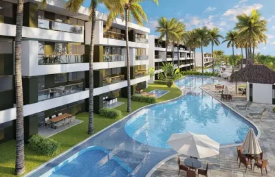 Apartamento com 3 quartos à venda na praia carneiros, 3, praia dos carneiros, tamandaré, 95 m2 por r$ 1.460.000