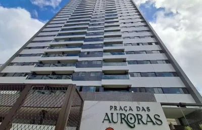 Apartamento para aluguel, 3 quartos, 1 suíte, 1 vaga, torre - recife/pe