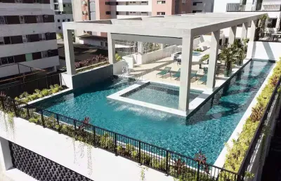 Apartamento para aluguel, 1 quarto, 1 vaga, madalena - recife/pe
