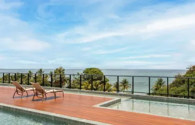 Studio à venda, 1 quarto, 1 vaga, mar de campas - tamandaré/pe