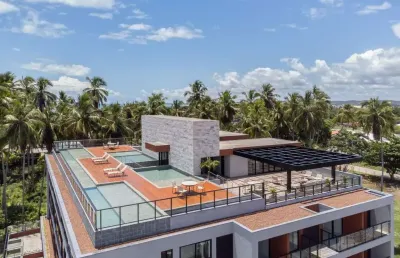 Apartamento à venda, 2 quartos, 1 vaga, mar de campas - tamandaré/pe