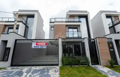 Casa com 3 quartos à venda na rua maestro romualdo suriani, 109, jardim das américas, curitiba por r$ 1.260.000