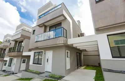 Casa em condomínio fechado com 3 quartos à venda na rua paulo martins, 260, mercês, curitiba por r$ 1.194.399