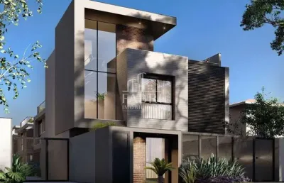 Casa em condomínio fechado com 3 quartos à venda na rua rodolpho senff, 75, jardim das américas, curitiba por r$ 1.329.194